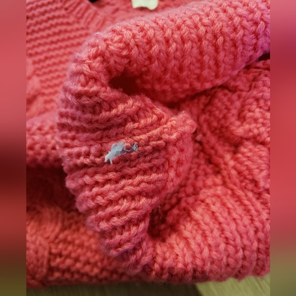 Mistral 100% wool sweater in pink size S - Picture 13 of 15